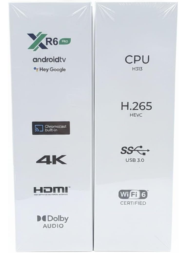 جهاز XR6 برو أندرويد تي في بوكس بدقة 4K مع واي فاي 6 - Image 4
